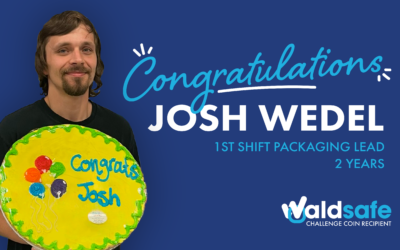 Waldsafe Challenge Coin Recipient: Josh Wedel