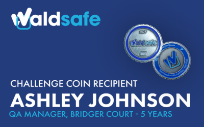 Waldsafe Challenge Coin Recipient: Ashley Johnson